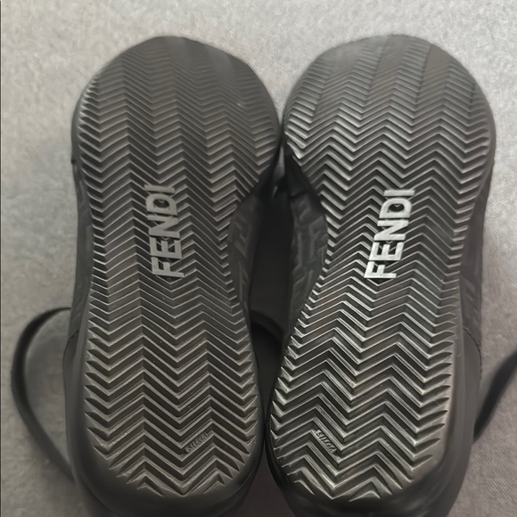 Women’s Vintage Fendi Black Sneakers - Picture 2 of 5